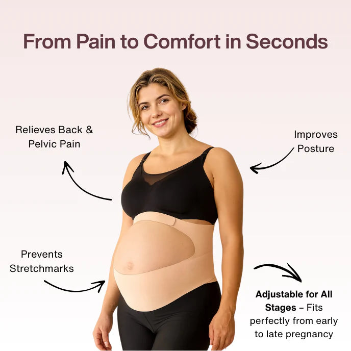 Nestband Maternity Support Band – Pain Relief & Comfort for Pregnancy